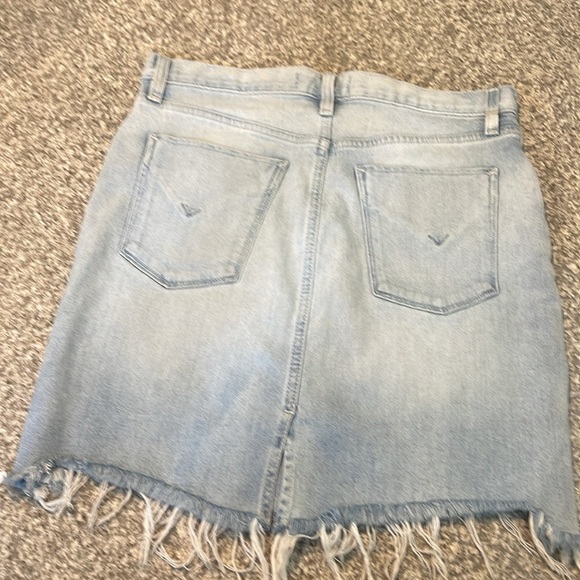 Hudson Jeans Blue Mini Lulu Skirt Casual - Picture 2 of 5